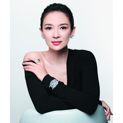 Актриса Чжан Цзыи представила последнюю коллекцию украшений Chopard